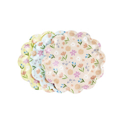 Spring Party Floral Plates, 12 ct - Pretty Day