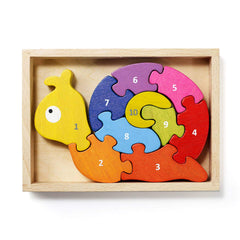 Number Snail Puzzle S5136 - Pretty Day