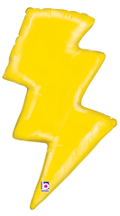 Yellow Lightning Blot Jumbo Foil Balloon S5086 - Pretty Day
