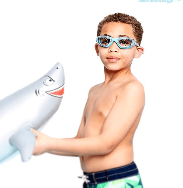 shark swimming goggles Bling2O Swim Goggles