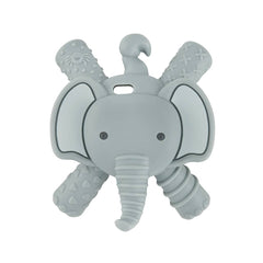 NEW Ritzy Teether™ Elephant Baby Molar Teether - Pretty Day