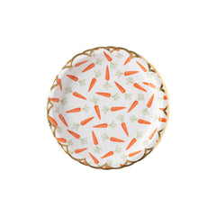 Easter Scattered Carrots Paper Plates- 8pk - Pretty Day