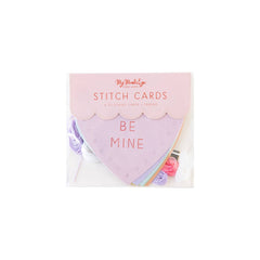 My Mind’s Eye - PLKC21 -  Heart Stitch Cards DIY Craft Project - Pretty Day