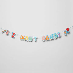 I Want Candy Banner S5103 - Pretty Day