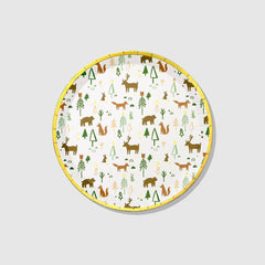 Woodland Wonders Large Plates - 10 Pack S5168 - Pretty Day