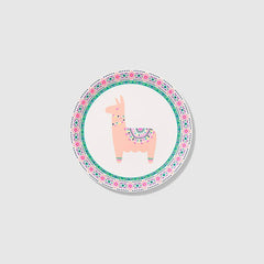 Happy Llama Small Paper Party Plates (10 Count) S3177 - Pretty Day