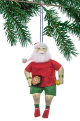 Pickleball Santa Clause Ornament - Pretty Day