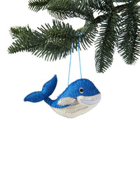 Blue Whale Ornament - Pretty Day