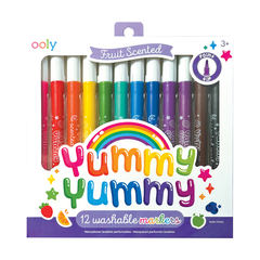 Yummy Yummy Scented Markers - Set of 12 S2196 - Pretty Day