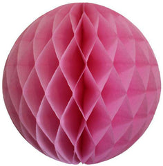 Dusty Rose Tissue Paper Honeycomb Balls - Pretty Day