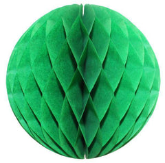 Green Tissue Paper Honeycomb Balls - Pretty Day