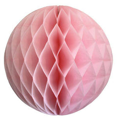 Light Pink Tissue Paper Honeycomb Balls - Pretty Day
