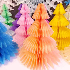 12" Tissue Paper Christmas Trees (Choose your color) - Pretty Day