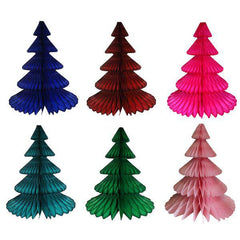 17" Tissue Paper Christmas Trees (Choose your color) - Pretty Day