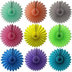 18" Tissue Paper Fans - Choose Your Color - Pretty Day