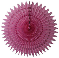 Dusty Pink Tissue Paper Fans - Pretty Day