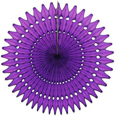 Purple Tissue Paper Fans - Pretty Day
