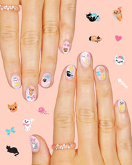 Cool Cat Nail Stickers - Pretty Day