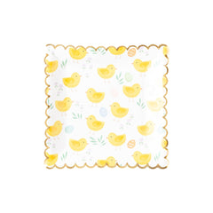 Easter Scattered Chicks Party Plates- 8pk - Pretty Day