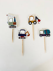 Builder Cupcake Toppers - Pretty Day