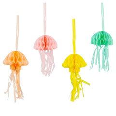 Talking Tables - Mermaid Party Jellyfish Decorations - 8 Pack - Pretty Day