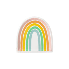 Rainbow Shaped Plate - Pretty Day