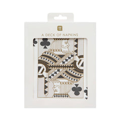 Playing Cards Napkins - 20 Pack - Pretty Day