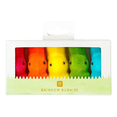 Rainbow Mini Easter Bunnies - 5 Pack - Pretty Day