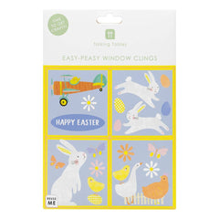 Talking Tables - Easy-Peasy Rabbit Window Cling Easter Decorations - Pretty Day