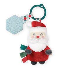 Holiday Santa Itzy Pal™ Plush + Teether Small - Pretty Day