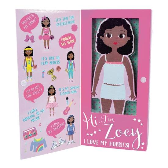 Floss & Rock Zoey Magnetic Dress Up Doll