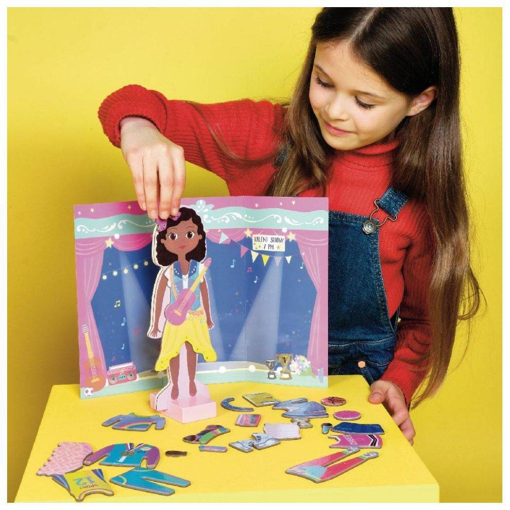 Floss & Rock Zoey Magnetic Dress Up Doll Floss & Rock Zoey Magnetic Dress Up Doll
