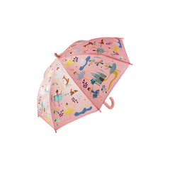 Enchanted Colour Changing Pink Umbrella S6023 - Pretty Day