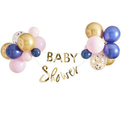 Baby Shower Banner and Balloon Set S2091 - Pretty Day