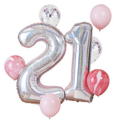 21st Birthday Balloon Bundle S7009 - Pretty Day