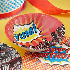 Super Hero Party Paper Bowls S1175 - Pretty Day