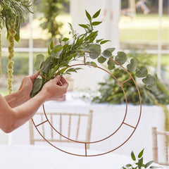 Copper Hoops For Foliage (Foliage not included) S5020 - Pretty Day