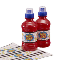 Super Hero Party Drink Labels S1068 - Pretty Day