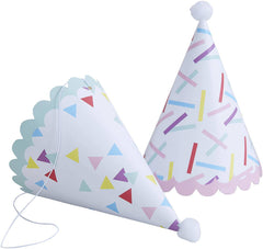Sprinkles Party Hats - 6 Pack S9160 - Pretty Day