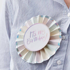 It's My Birthday Party Badge S0068 - Pretty Day