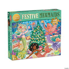 Holiday Mermaids Puzzle - Pretty Day