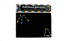 Reversible Chalkboard Plain Placemat Set - 4 Pack S6060 - Pretty Day