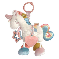 Link & Love™ Unicorn Activity Plush with Teether Toy S5105 - Pretty Day