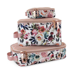 Blush Floral Pack Like a Boss™ Diaper Bag Packing Cubes S1165 - Pretty Day