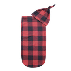 Cutie Cocoon™ Matching Cocoon & Hat Set - Buffalo Plaid S2109 - Pretty Day