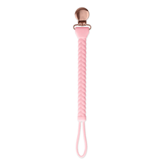 Pink Sweetie Strap™ Silicone One-Piece Pacifier Clips S3072 - Pretty Day