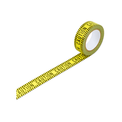 Under Construction Yellow Caution Washi Tape - 1 Roll S0061 - Pretty Day