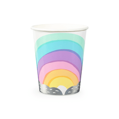 Pastel Rainbow Birthday Party Cups S1173 - Pretty Day