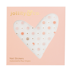Peace & Love Nail Stickers S3063 - 1 Pk. - Pretty Day