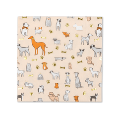 Bow Wow Large Napkins - 16 Pack S1069 - Pretty Day